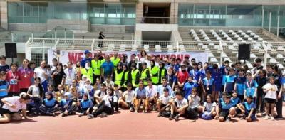 الحريري ترعى بطولة الجنوب المدرسية لألعاب القوى بمشاركة 500 طالب