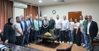 المرشح لرئاسة بلدية صيدا مصطفى حجازي وأعضاء لائحة 'سوا لصيدا' التقوا المفتيين سوسان وعسيران