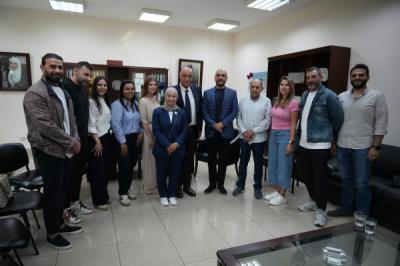 مرجان وأعضاء اللائحة يزورون دار رعاية اليتيم وصندوق الزكاة وأهلنا