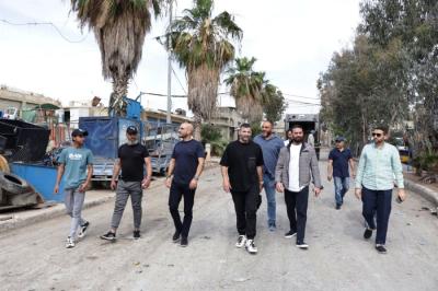 مرجان يتفقد معمل فرز النفايات ومحطات تكرير المياه الآسنة: علينا بذل الجهود لإزالة جبل النفايات