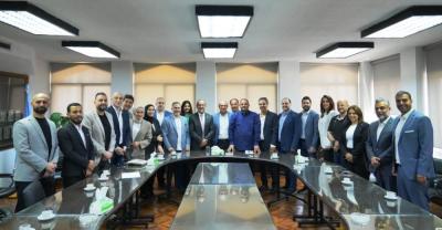 حجازي وعكره ووفد لائحة 'سوا لصيدا' التقوا رئيس 'المقاصد - صيدا' محمد فايز البزري