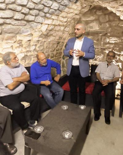 عمر مرجان يواصل جولات انتخابات بلدية صيدا