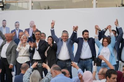 مهرجان مركزي لـ' لائحة سوا لصيدا'.. مصطفى حجازي: كونوا كتار للإنتخاب يوم السبت.. صوتكم بيعمل فرق كبير