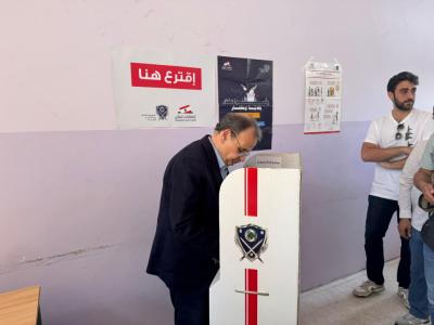 البزري يُدلي بصوته ويُشيد بدور الشباب والمرأة في الاستحقاق البلدي