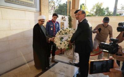 وقفة اعلامية في صيدا امام ضريح الاعلامي الشهيد محمد عفيف النابلسي بذكرى 