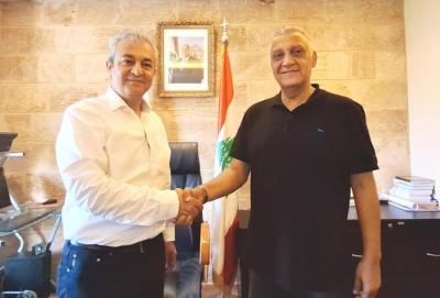 تسليم وتسلم في بلدية صيدا بين الرئيس السابق بديع والرئيس الجديد حجازي