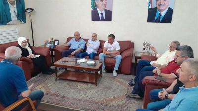 الحريري التقت لجنة تجار 'حسبة صيدا' برئاسة الزعتري ووفود