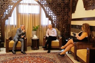 مدير تعاونية الموظفين زار محافظ الجنوب وتفقد فرعها وموظفيه: رغم الصعوبات نقدم خدماتنا باللحم الحي