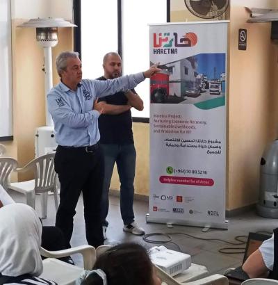 المهندس حجازي ينوّه بجهود المشرفين في إتحاد 'حارتنا' الإنمائي لمنطقة تعمير صيدا