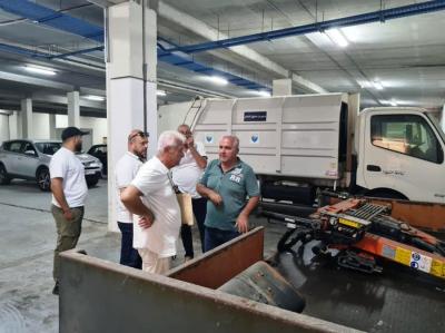 كشف ميداني على آليات ومعدات بلدية صيدا لإعداد جردة تفصيلية حولها