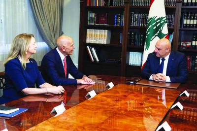 ترسيم الحدود اللبنانية - السورية يتصدّر لقاءات مبعوث ترمب في بيروت