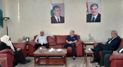 الحريري تتابع مع حجازي سبل معالجة أزمة المياه ..ومع الشماع استكمال مشروع متحف صيدا