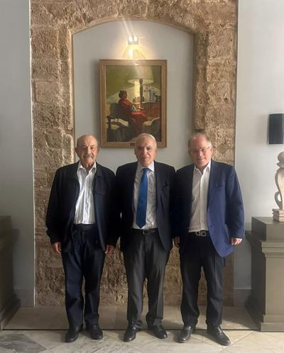 وزير الثقافة اطلع من غانم ومحمد الشماع على متطلبات استكمال مشروع 'متحف صيدا' لتأمين التمويل اللازم له