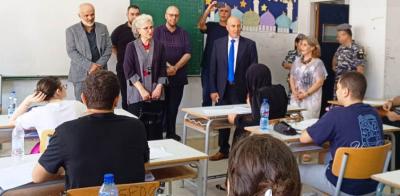 كرامي تختتم جولتها على  مراكز الامتحانات في الجنوب : مسيرات العدو لم تمنع الطلاب من تأكيد قدرتهم وصمودهم