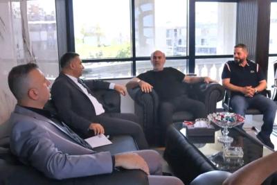 العميد سهيل حرب على رأس وفد عسكريّ في زيارة إلى بلديّة حارة صيدا.. 