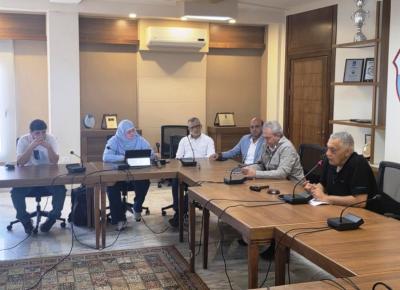 لقاء مشترك بين بلدية صيدا واللجنة التشاركية مع إدارة معمل النفايات للاطلاع على آليات وأداء المعمل .