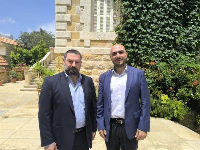 الصيدلي مرجان يلتقي النائبين السابقين عازار وأبو زيد وتأكيد على أهمية التعاون في كل الاستحقاقات