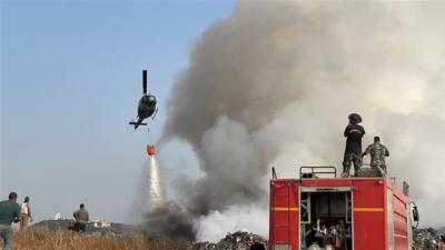 شركة IBC تصدر بيان حول الحريق الذي اندلع بجانب معمل النفايات في صيدا