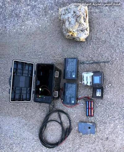 الجيش اللبناني : تفكيك جهاز تجسس للعدو الإسرائيلي في مزرعة يارون - بنت جبيل