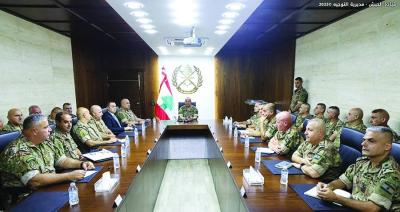 مجلس الوزراء اللبناني يناقش حصرية السلاح ويترك تطبيقها لقيادة الجيش