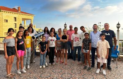 عشية الخسوف الكلي للقمر..ورشة عمل تربوية علمية في صربا الجنوبية