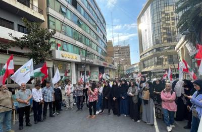 كشافة الإمام المهدي نظمت مرسما فنيا بذكرى الشهيدين نصر الله وصفّي الدين في سوق صيدا التجاري