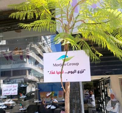 الصَّيدلي عُمر مرجان يطلق مبادرةً لتشجير 