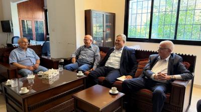 سعد يلتقي وفد 