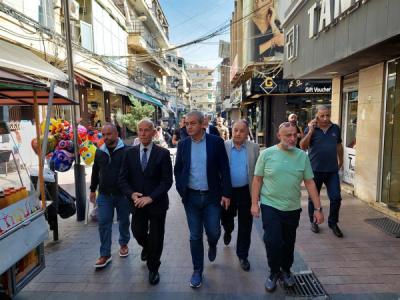 بلدية صيدا وجمعية التجار :