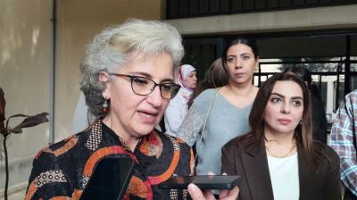 كرامي من صيدا : أتعهد بعدم اقفال...ولن تقفل مدرسة وانا موجودة في الوزارة