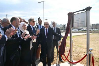 بهية الحريري تمثّل الرئيس سعد الحريري بحفل وضع حجر الأساس  لـ 