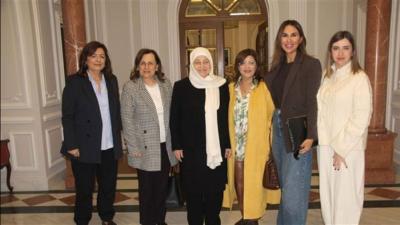 الحريري تلتقي وفداً من المجلس الإداري لـ