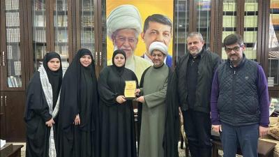 الشيخ النابلسي يُكرّم أم البنين زيد ضاهر في 