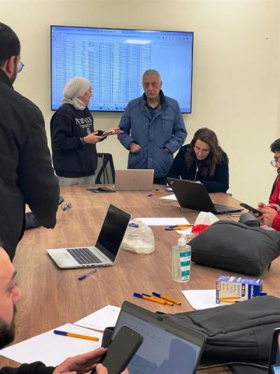 د.حازم بديع يضع نفسه بتصرف بلدية صيدا لمتابعة الجانب الصحي من احتياجات النازحين