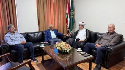 سعد يلتقي المفتي سوسان وتأكيد على تعزيز صمود المدينة في مواجهة العدوان الإسرائيلي
